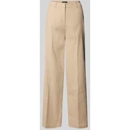 Broek van Linnenmix met Persplooien Model 'MIRA'