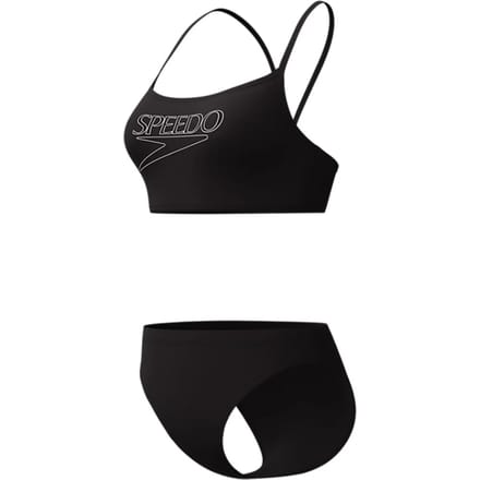 Dames zwempak 2-delig Speedo Endurance+ Logo