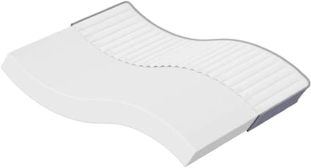 Schuimmatras - Comfortabel matras - Rustige slaap - Dubbelzijdig ademend - 140 x 200 cm - Wit