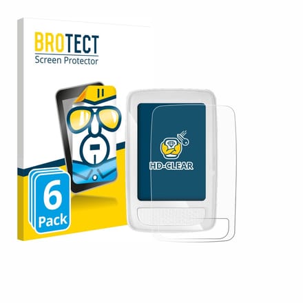 BROTECT - Screenprotector voor Giant Axact 14W - Folie Beschermfolie transparant 6 Stuks