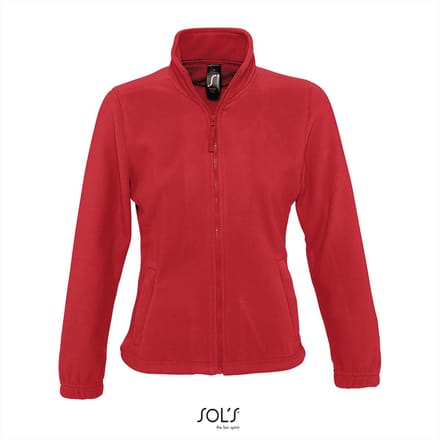 SOL'S Women´s Fleece Jacket North L745 - Red - M