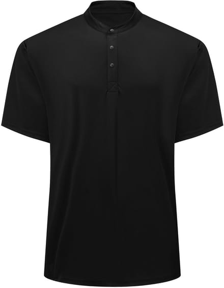 ALLTHEMEN Heren Henley T-Shirt Knoopsluiting - Comfortabel Sneldrogende - L