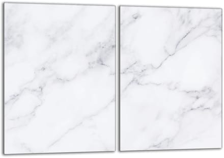 TMK ArtDeko - Snijplank - 2x40x52 - Marmereffect - Glazen bescherming