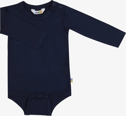 Joha Kinderondergoed Rompertje met 'it ' en lange mouwen, donkerblauw