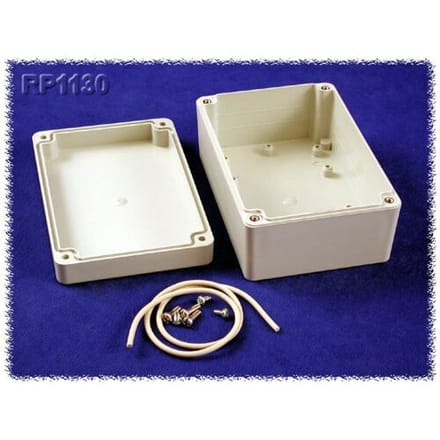 Hammond Electronics RP1130 Universele behuizing 125 x 85 x 55 Polycarbonaat Grijs 1 stuk(s)