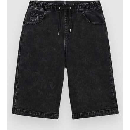 Volcom Freazy Loose Denim Ew Kids Korte Broek zwart