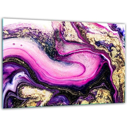 TMK ArtDeko - Snijplank - Getemperd Glas - 30x22 cm - Marmer