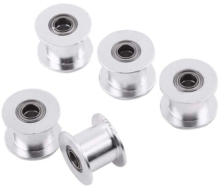 5 Stuks 20 Tanden Timingriem, Aluminium 10mm Breed, Spanner voor 3D Printer, Precisie Spanning, Duurzaam Ontwerp, Efficiënt Gebruik