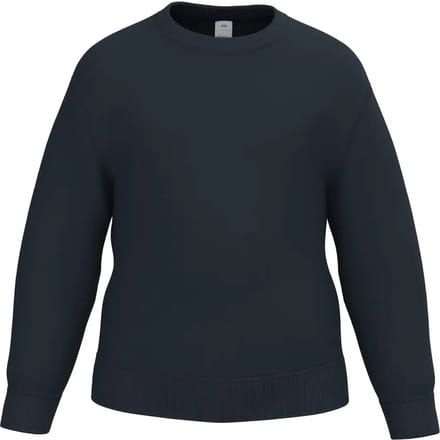 iDeal Basic Brand Kinder sweater met ronde hals IB401 - Ideal Navy - 4/6 ans
