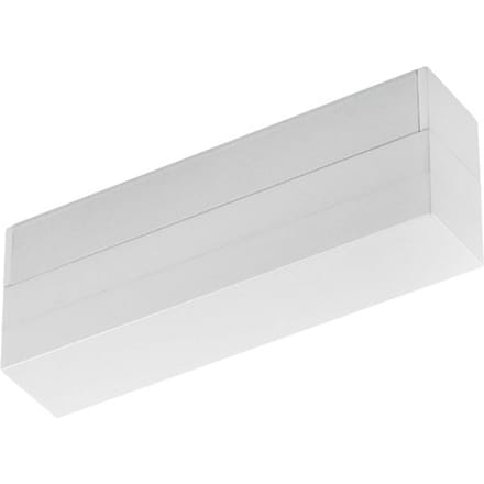 Spanningsrail Voedingsconnector - DUOLINE - 2 Fase - Mat Wit