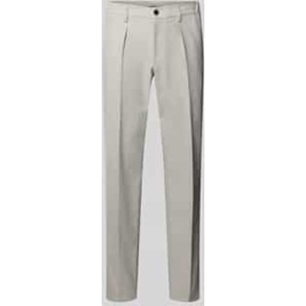 Relaxed fit broek met persplooien