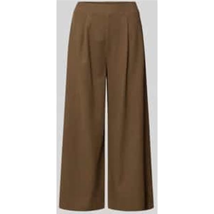 s.Oliver - female - Gestructureerde culottes met plooien en elastische tailleband