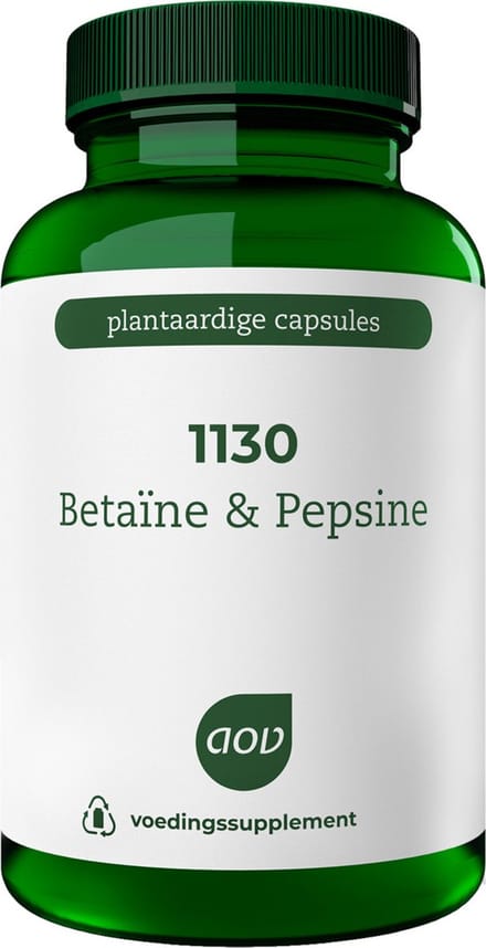 AOV 1130 Betaïne & Pepsine 120 vegacaps