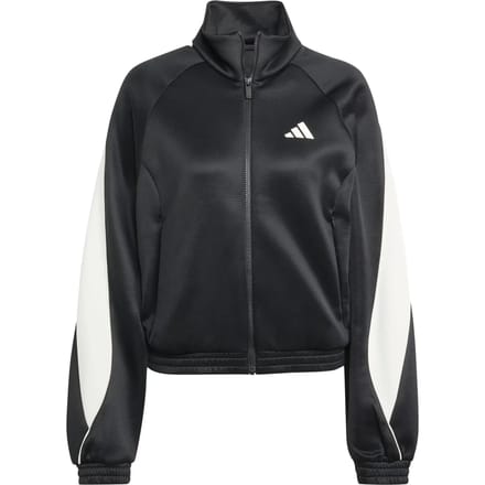 Adidas Stadium Tracktop Trainingspakken Dames - Zwart - Maat M (38-40) - Poly Mesh