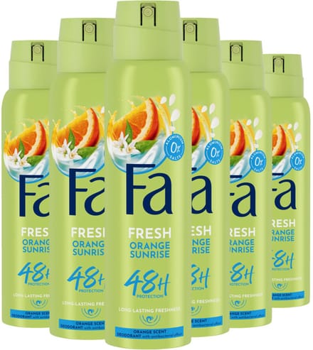 Fa Empowering Moments Deodorant Spray - 6 x 150 ml