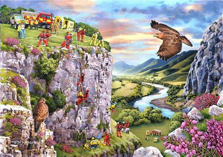 Everyday Heroes Puzzel 1000 Stukjes