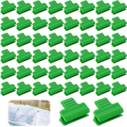 Broeikasclips - Set van 10 - Voor het opbinden van planten in de tuin