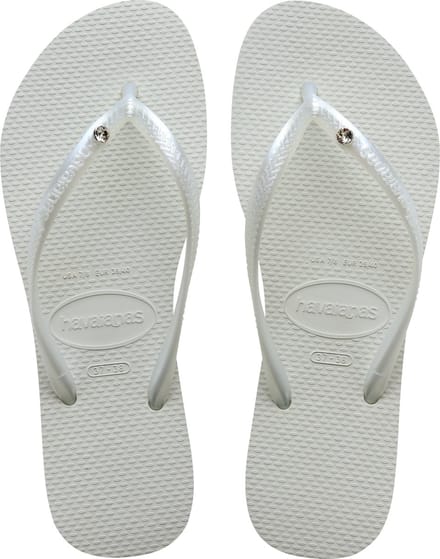 Havaianas HAV. SLIM CRYSTAL SW II Wit Dames Slippers - Wit