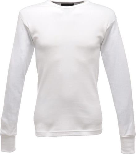 Regatta Thermal Long Sleeve Vest RG112 - White - XL