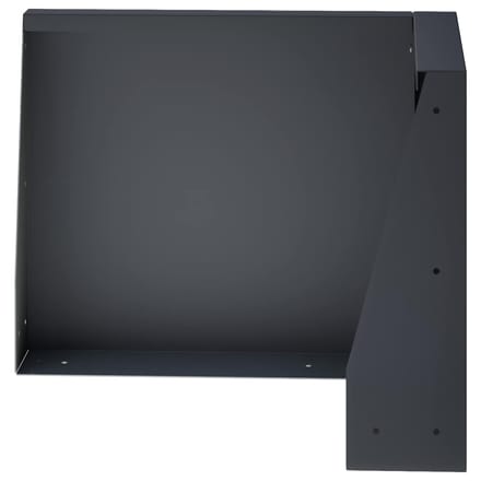 vidaXL - Keermuur - 50 - x - 50 - x - 40 - cm - Staal - Antraciet