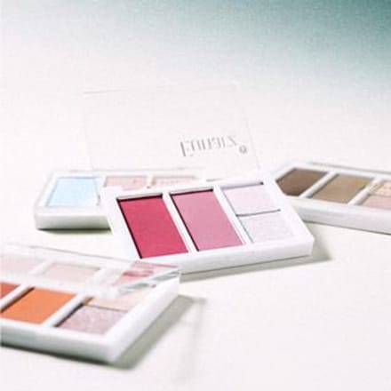 Eunarz - Pure Gold Series Cheek & Eyeshadow Palette - 3 Types CP03# Graceful Ballet - 6.9g