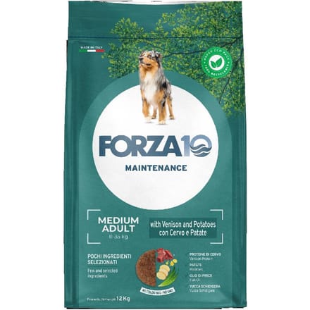 2x12kg Medium Maintenance met Hert & Aardappel - Forza 10 Hondenvoer