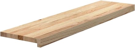 Massief Eikenhouten Traptreden Set van 2 Schroten voor Houten Trap