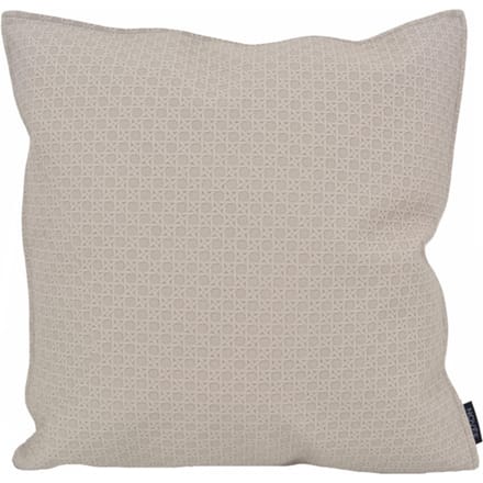 NOVÉE Sierkussen embossed beige | 45 x 45 cm | pu leder