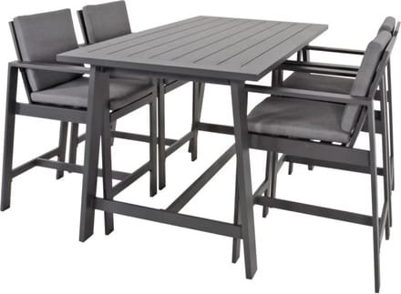 Barset Malibu | Charcoal | Aluminium | Lesli Living