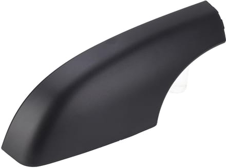 Dailygoods- Dakrail Eindkap Elegant - Premium L - Bestand tegen Vervaging - ABS - Voor SUV-modellen 2009-2018 - Perfecte Compatibiliteit - Dakdragerafdekking