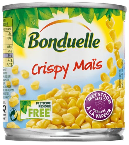 Bonduelle Crispy - Maiskorrels - 12 x 212 ml blik