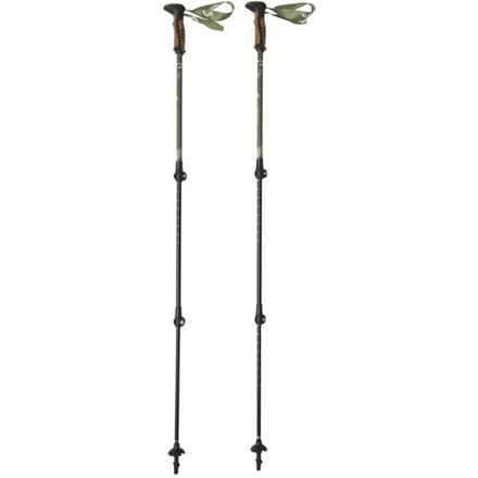 CRIVIT Aluminium wandelstokken (groen)
