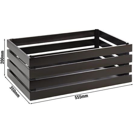 GGM Gastro Holzbox - SUPERBOX - Höhe: 200mm - passend für GN 1/1