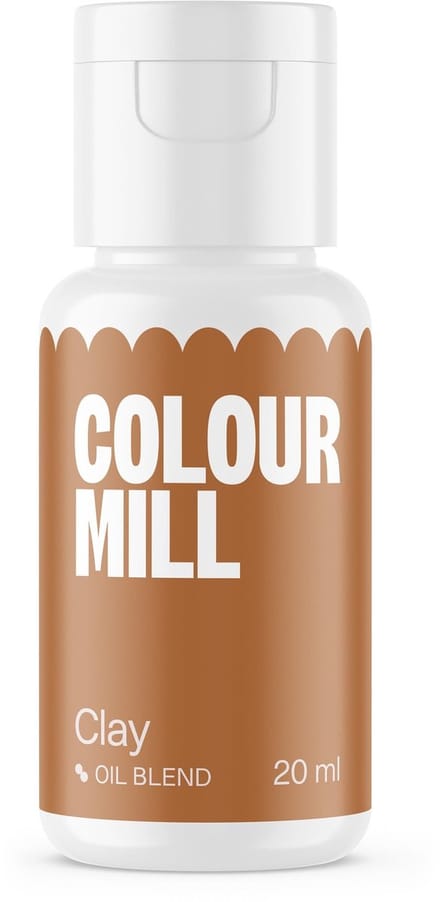 Colour Mill Oil Blend Voedingskleurstof op Oliebasis - Clay - 20ml