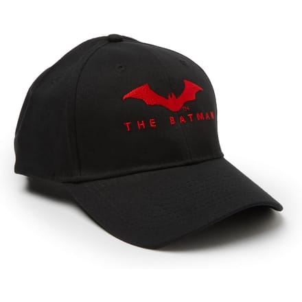 The Batman The Bat Embroidered Baseball Cap - Black