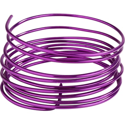 Decoratieve aluminiumdraad, 2 mm - Violet