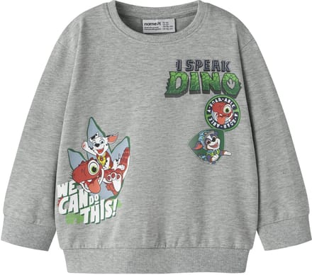 NAME IT- NMMJAK PAW NREG SWEAT UNB CPLGM - Jongens - Sweatshirt