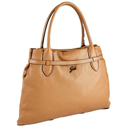 Gabs Leren schoudertas Elif TG Shoulder Bag Camoscio Lichtbruin