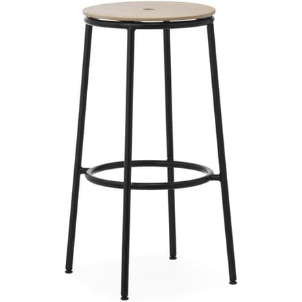Normann Copenhagen Circa Barkruk  - Eiken - 75 cm