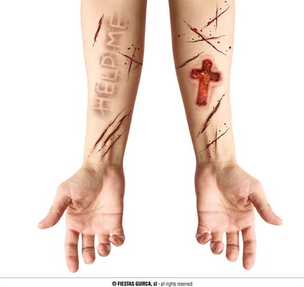Fiestas Guirca - Tattoo wounds possessed
