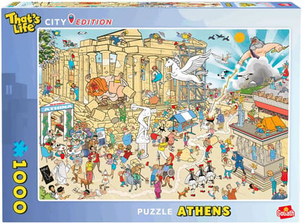 Goliath That's Life City Edition Athene - 1000 Puzzelstukjes - Legpuzzel (68x48cm)