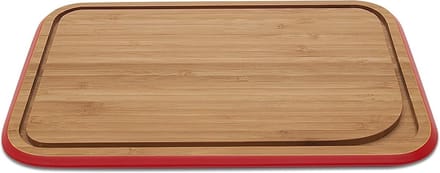 Pebbly Snijplank - XL - Bamboe - Rood