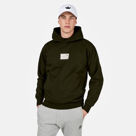 Ajax-hooded sweater groen label senior