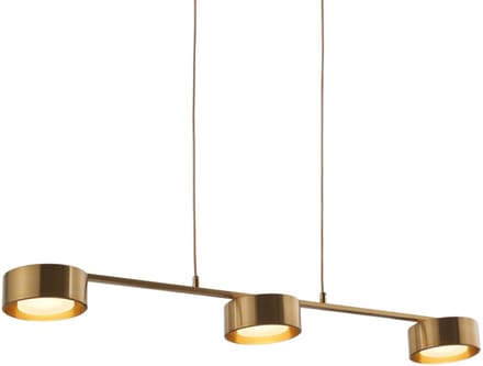 Kosilum - Prins - Hanglamp - Messing - Aluminium en siliconen