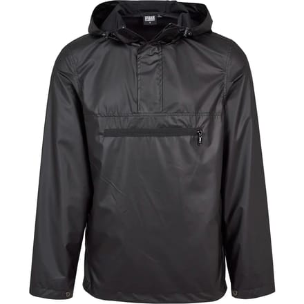Urban Classics - Light Pullover Jas - M - Zwart