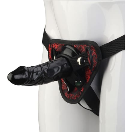 Deluxe Strap-on Dildo - Blaze
