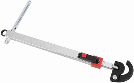 Wastafelsleutel - Kraan Installatiegereedschap - Onder Gootsteen - Uitschuifbaar Ontwerp - 250 mm Lengte