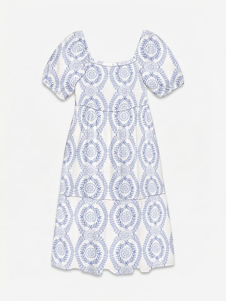 Vero Moda Gesmokte jurk VMROKAYA Midi-jurk