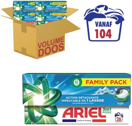 4x Ariël Pods 3in1 - 26sc 473.2gr alpine