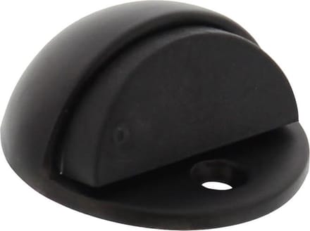 Lavuzo Deurstopper Vloer Rond 45 mm Zwart | Per Stuk | Deurbuffer | Deurstopper binnen | Deurstoppers